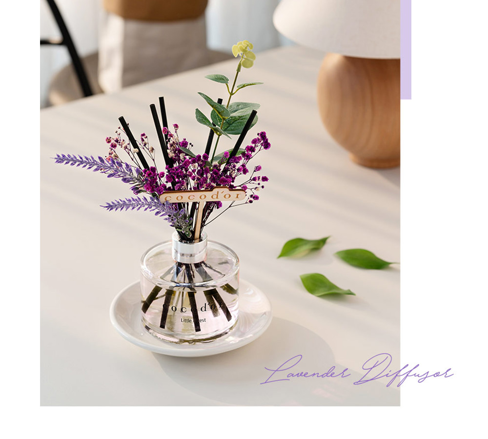 Tinh dầu tán hương COCOD'OR Lavender Diffuser 200ml - LITTLE FOREST