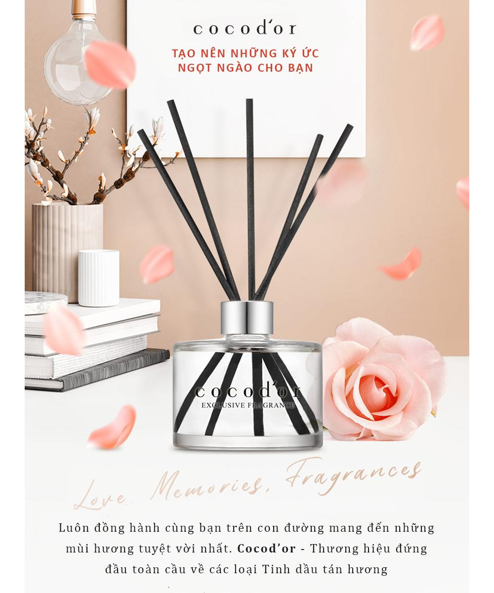 Nến Thơm Cho Phòng COCOD'OR PREMIUM JAR CANDLE 130g - WINTER JASMINE
