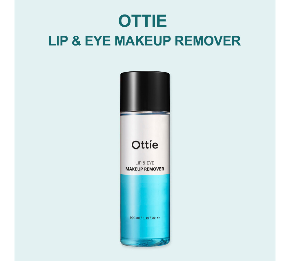 Nước tẩy trang mắt và môi Ottie Lip & Eye Makeup Remove 100ml