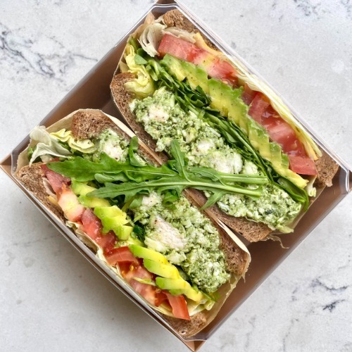 42 Basil chicken sandwich The Well